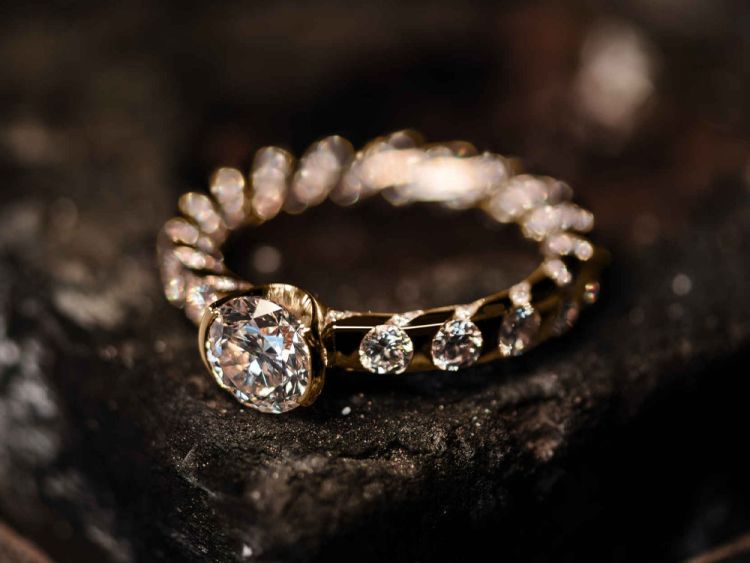 Paradoxal Diamantring