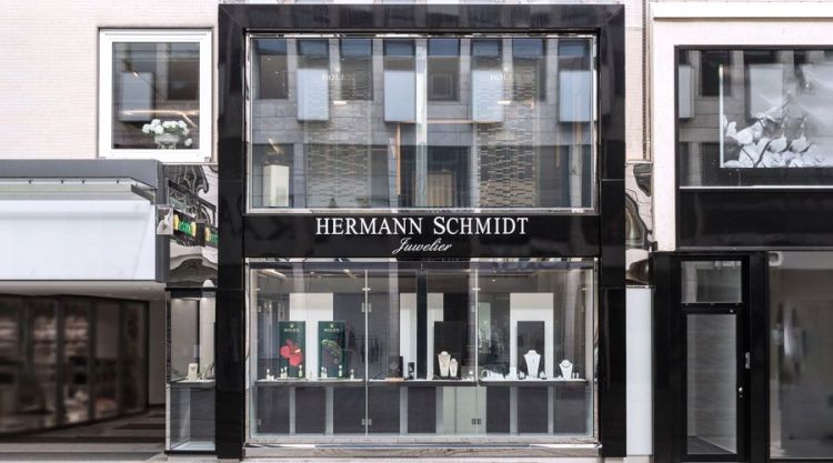 Juwelier Hermann Schmidt, Kassel - Juweliergeschäft Außenansicht