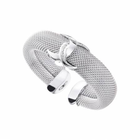 Brillantarmspange Milanaise Silver, 06811