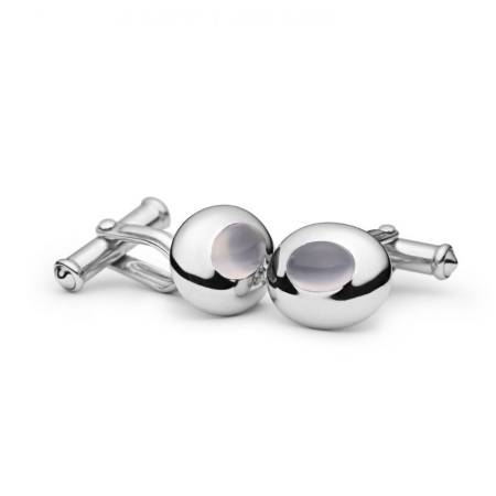 Spreckelsen - Manschenknöpfe Oval Chalcedon, 36-904-1-M3