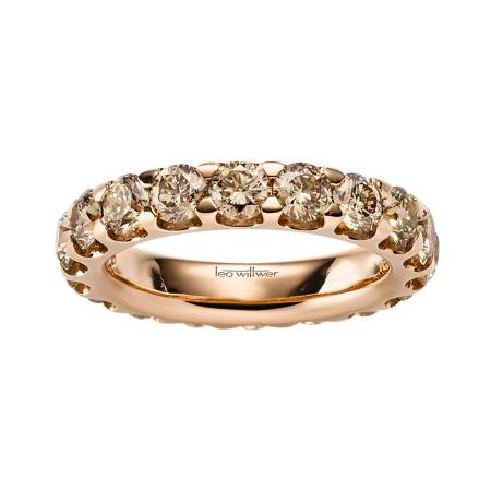 Candlelight Memoire Ring, 11-0947073-5001, Roségold, Brillant