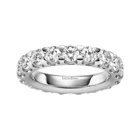 Candlelight Memoire Ring, Weißgold, 11-0947071-1002 , 22 Br. zus. 1,70xt
