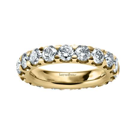 Candlelight Memoire Ring, Gelbgold, 11-0947070-1002, 21 Br. zus. 2,12ct