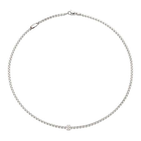 Brillant-Collier Eka, WG, 43 cm, 73001CX_PB_B_XBX_043