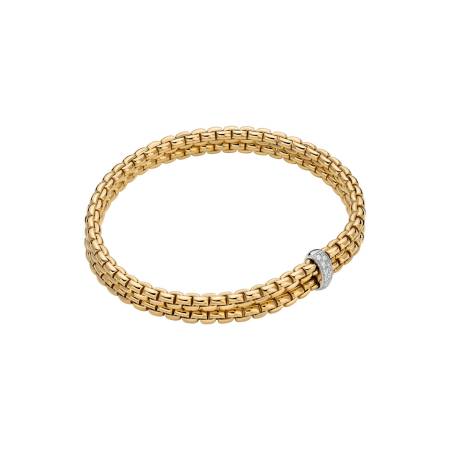 Eka Armband MAORI, 75501BX_BB_G_XBX_00S, Größe S, Brillanten 0,10 Breite: 2x 3,9 mm 