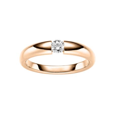 Solitärring, Rotgold, 10-0997973