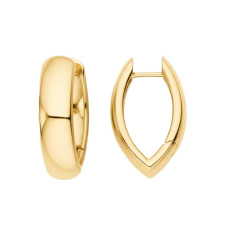 Creolen Gelbgold Navette, G16-A0013