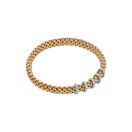 Brillant-Armband, GG, M, 0,37 ct, 59302BX_PB_G_XBX_00M
