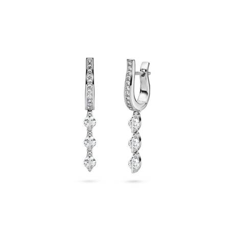 517 L1083 20, Brillantohrhänger Liberté Weißgold, je 3 Br. zus. 0,607Gvs1