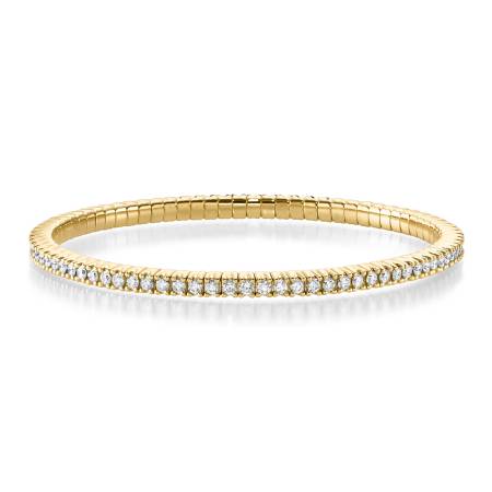 Stretcharmband, GG, 2,5 ct., 61-1049170-1000