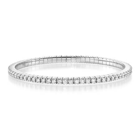 Stretcharmband, WG, 3,4 ct., 61-1042471-1000