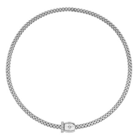 Brillant-Collier Solo, WG, 40 cm, 62606CX_PB_B_XBX_040