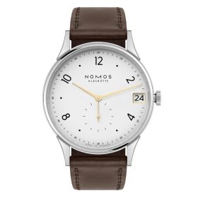 NOMOS  Minimatik 39 Datum gold, 1251 - Frontansicht