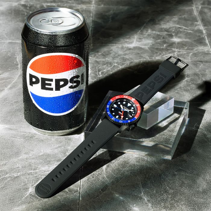Seiko 5 Sports GMT PEPSI® Limited Edition
