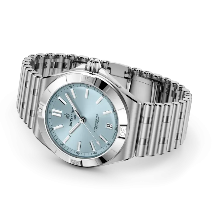 BREITLING Chronomat B31 Automatic 40 mit eisblauem Ziffernblatt, PB3114101C1A1