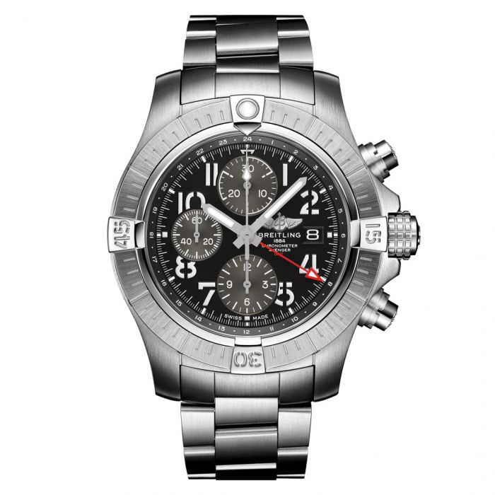 BREITLING Avenger Chronograph GMT 45, A24315101B1A1