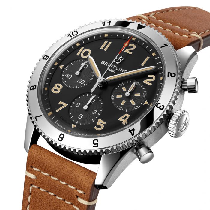 BREITLING Classic AVI Chronograph 42 Mustang, A233803A1B1X1
