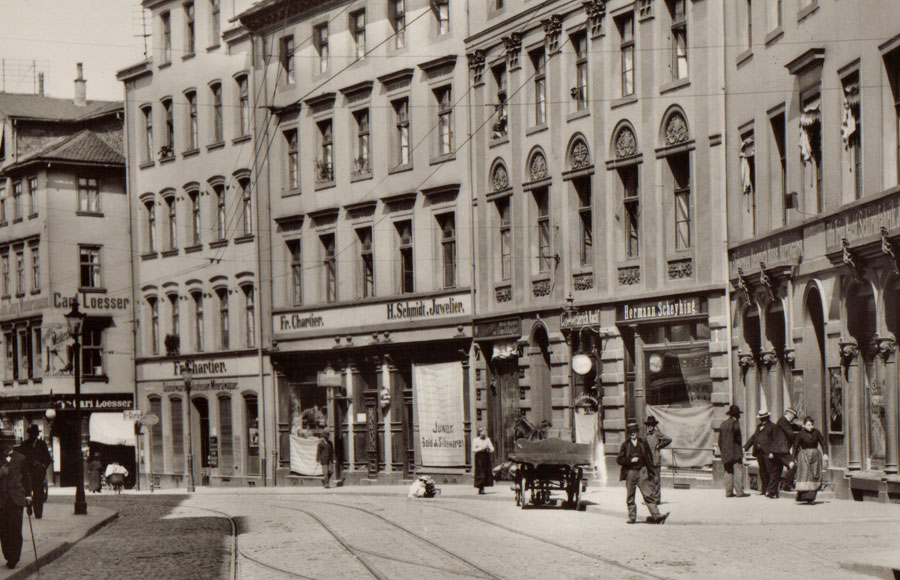 Juwelier Hermann Schmidt, Kassel - 1. Geschäft