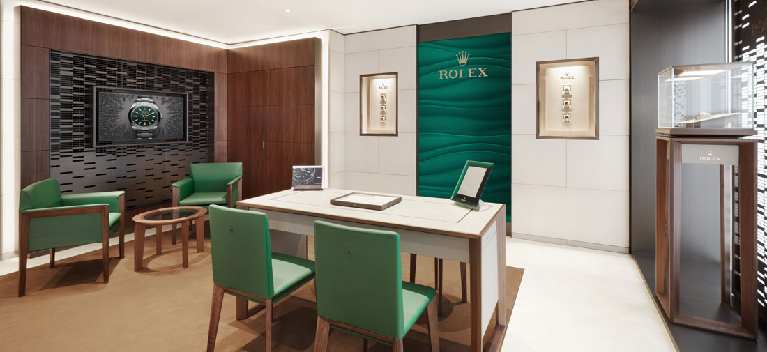 Rolex-Corner bei Juwelier Hermann Schmidt, Kassel