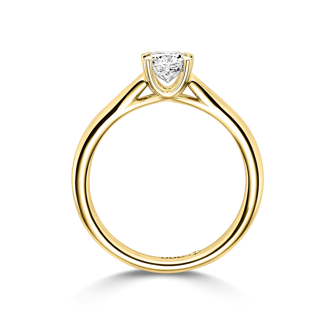 DDC Jahresring 'La Fleur' - Gelbgold