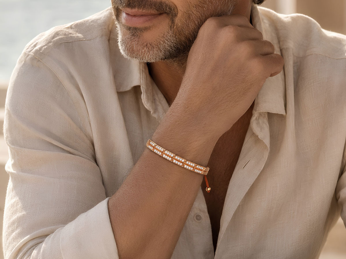 Armband von Lola & Giulio an einem Männerarm