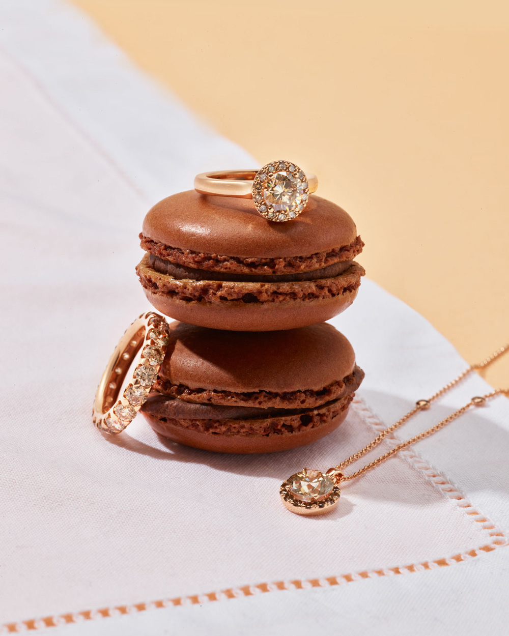 'Candlelight' Ringe und Anhänger