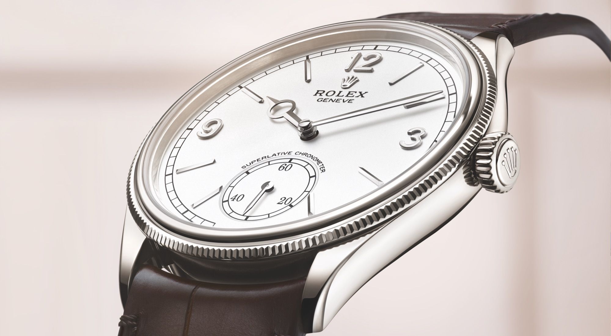 Das Zifferblatt strahlt Eleganz und Raffinesse aus.