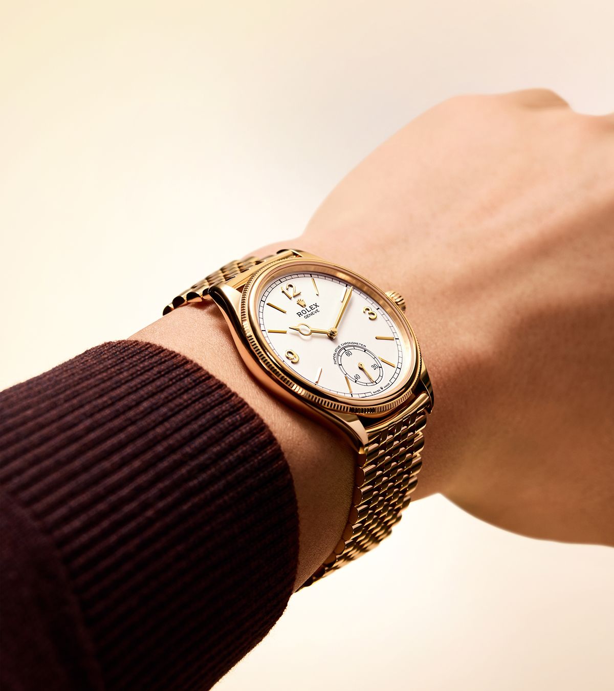Rolex Perpetual 1908 am Handgelenk