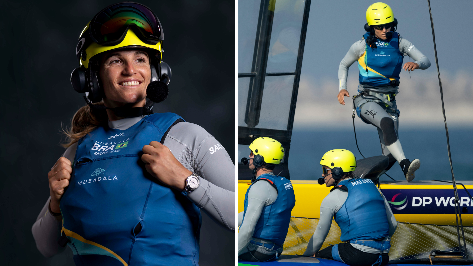 Martine Grael, eine geborene Skipperin