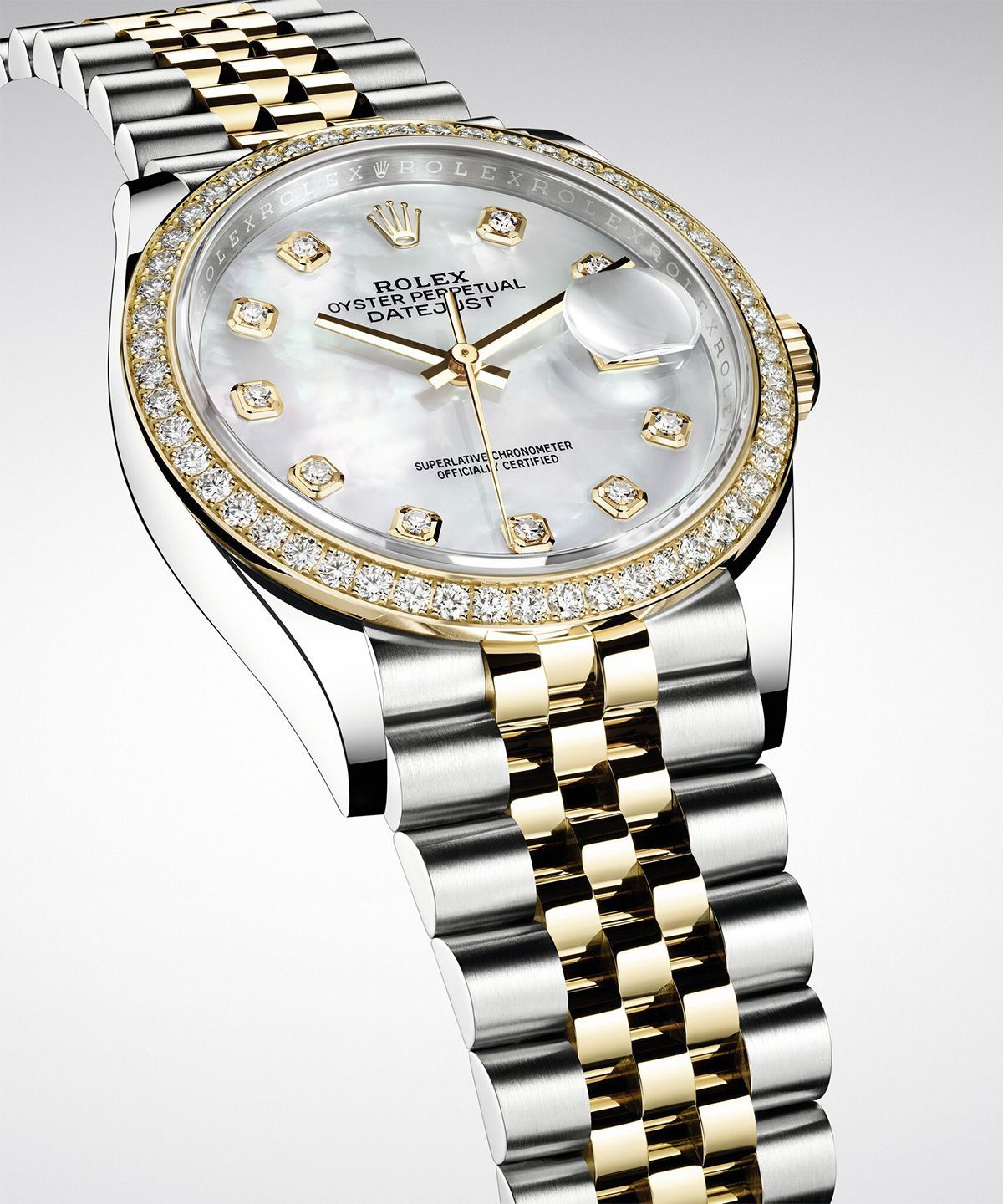 Datejust mit Diamantlünette