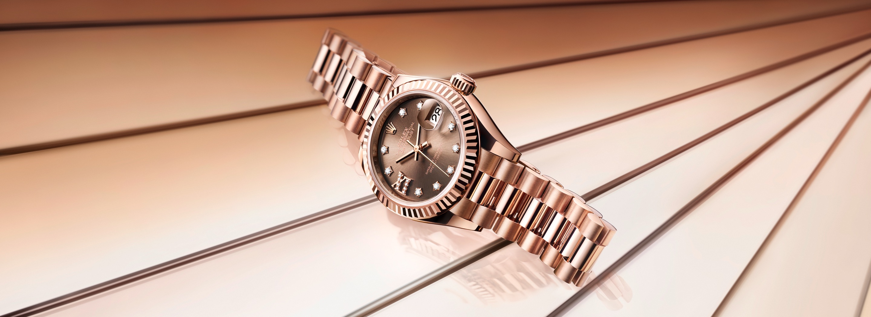 Edle Materialien prägen die Lady-Datejust