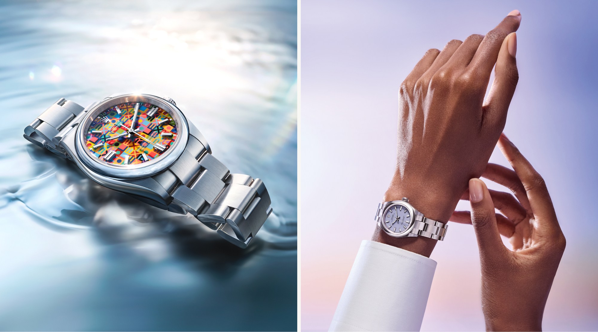Oyster Perpetual 36 mit farbigem Ziffernblatt