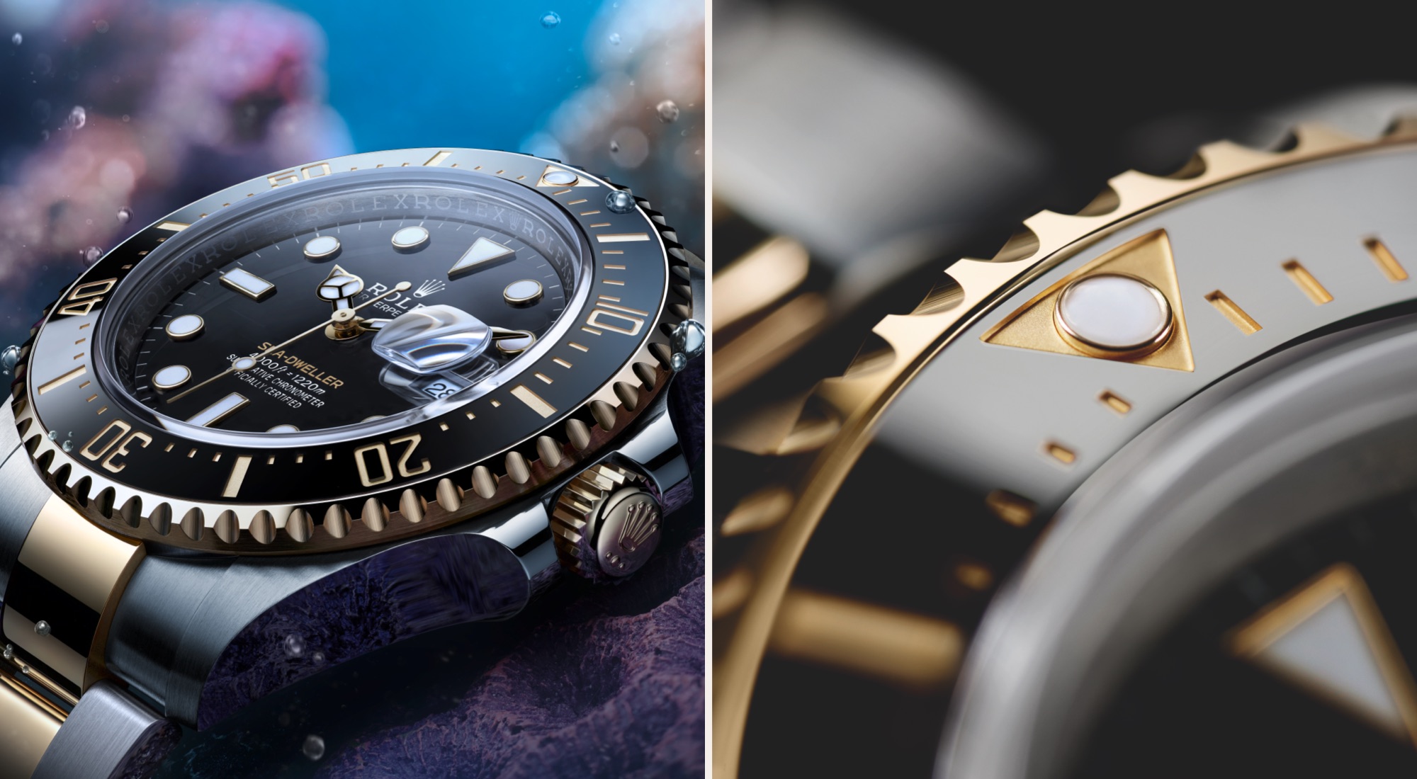 Sea‑Dweller mit Triplock-Aufzugskrone