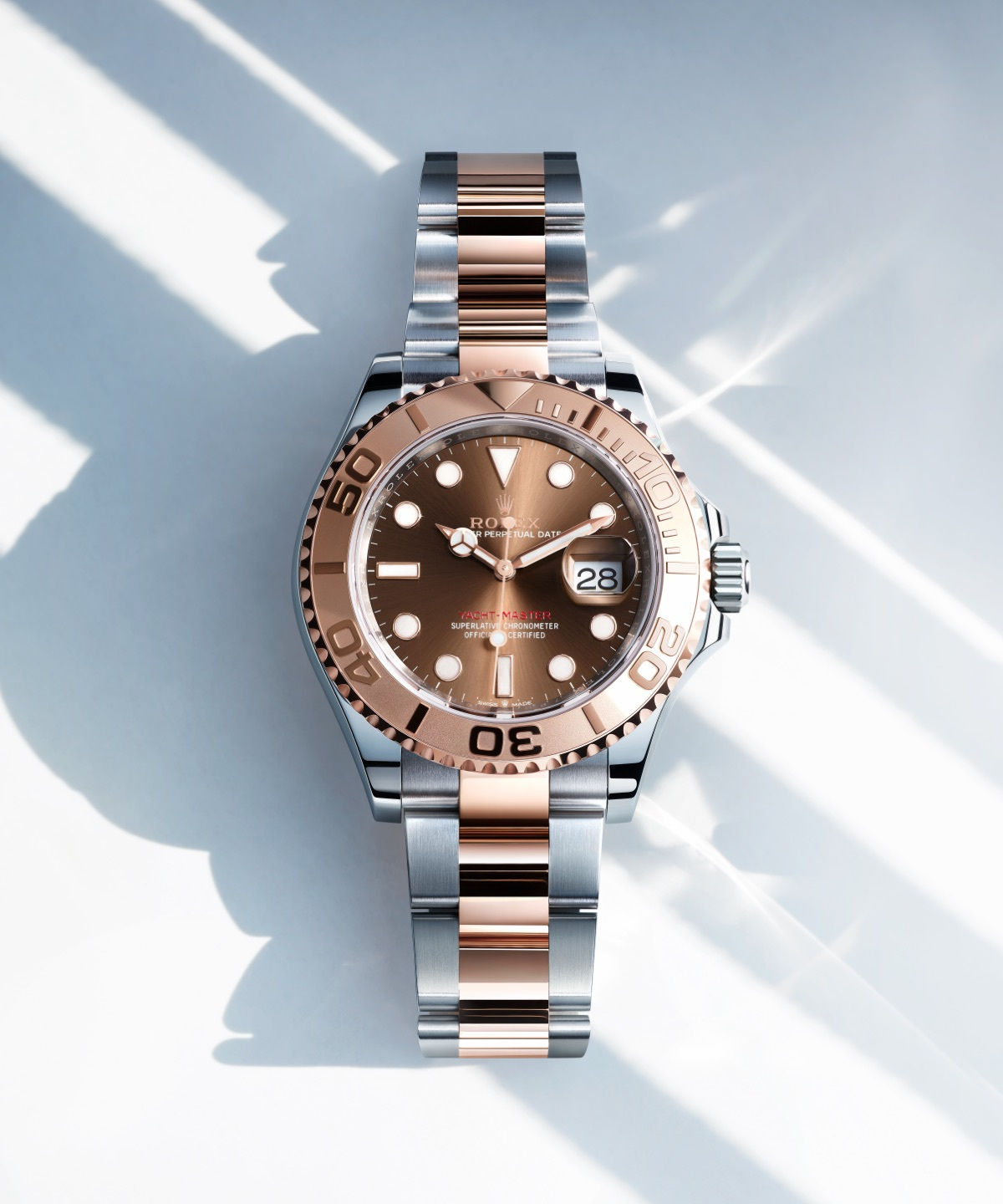 Yacht-Master 42 in 18 Karat Gelb- oder Weißgold