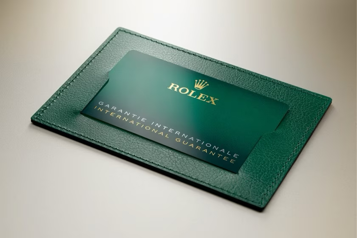 Rolex Garantiekarte