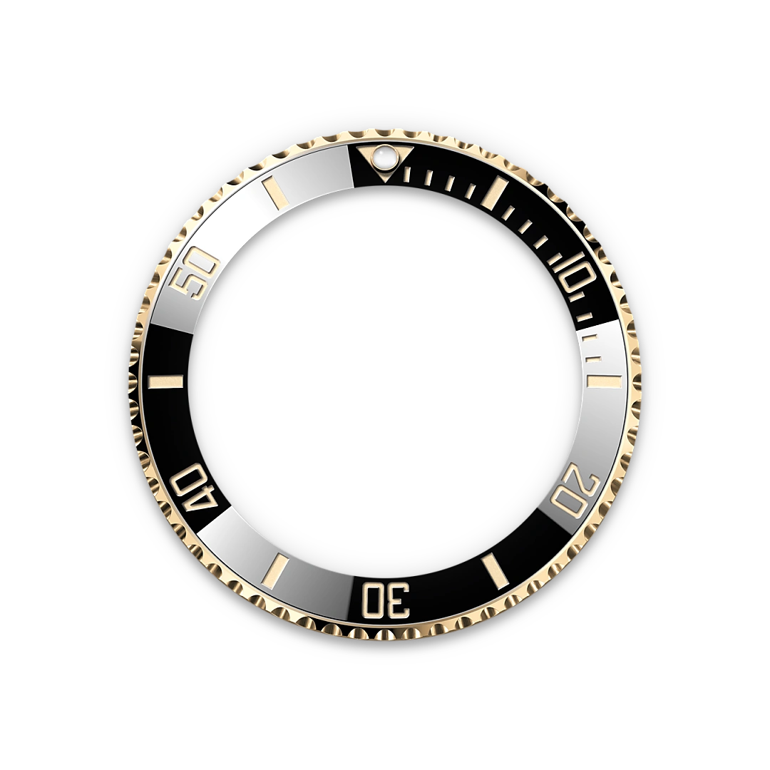 Rolex Submariner Date, In eine Richtung drehbare Lünette