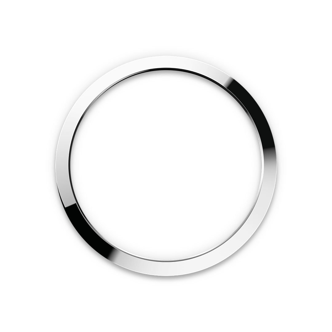 Rolex Explorer 40, Polierte Lünette