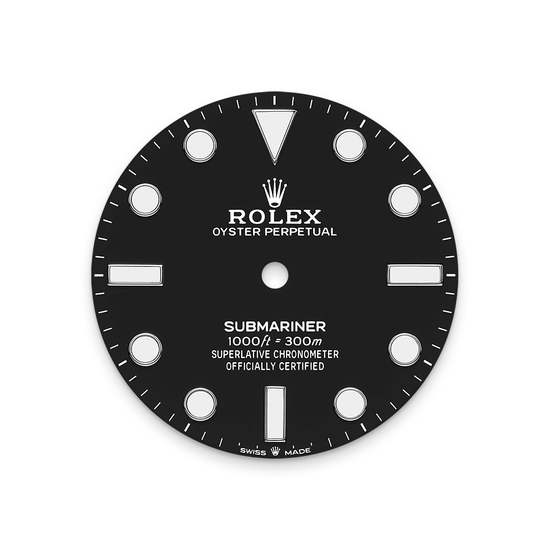 Rolex Submariner, Schwarzes Zifferblatt