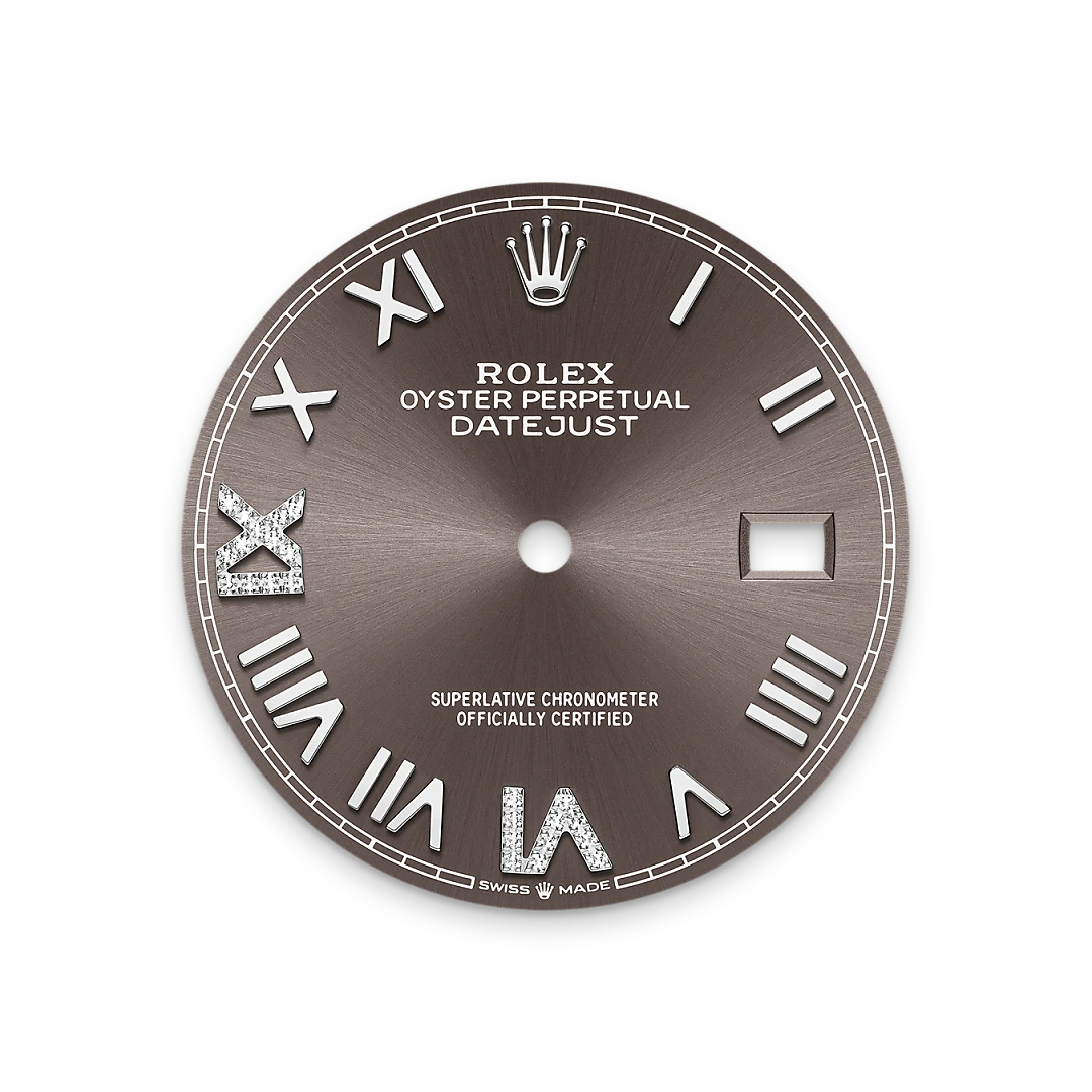 Rolex Datejust 36, Zifferblatt dark grey
