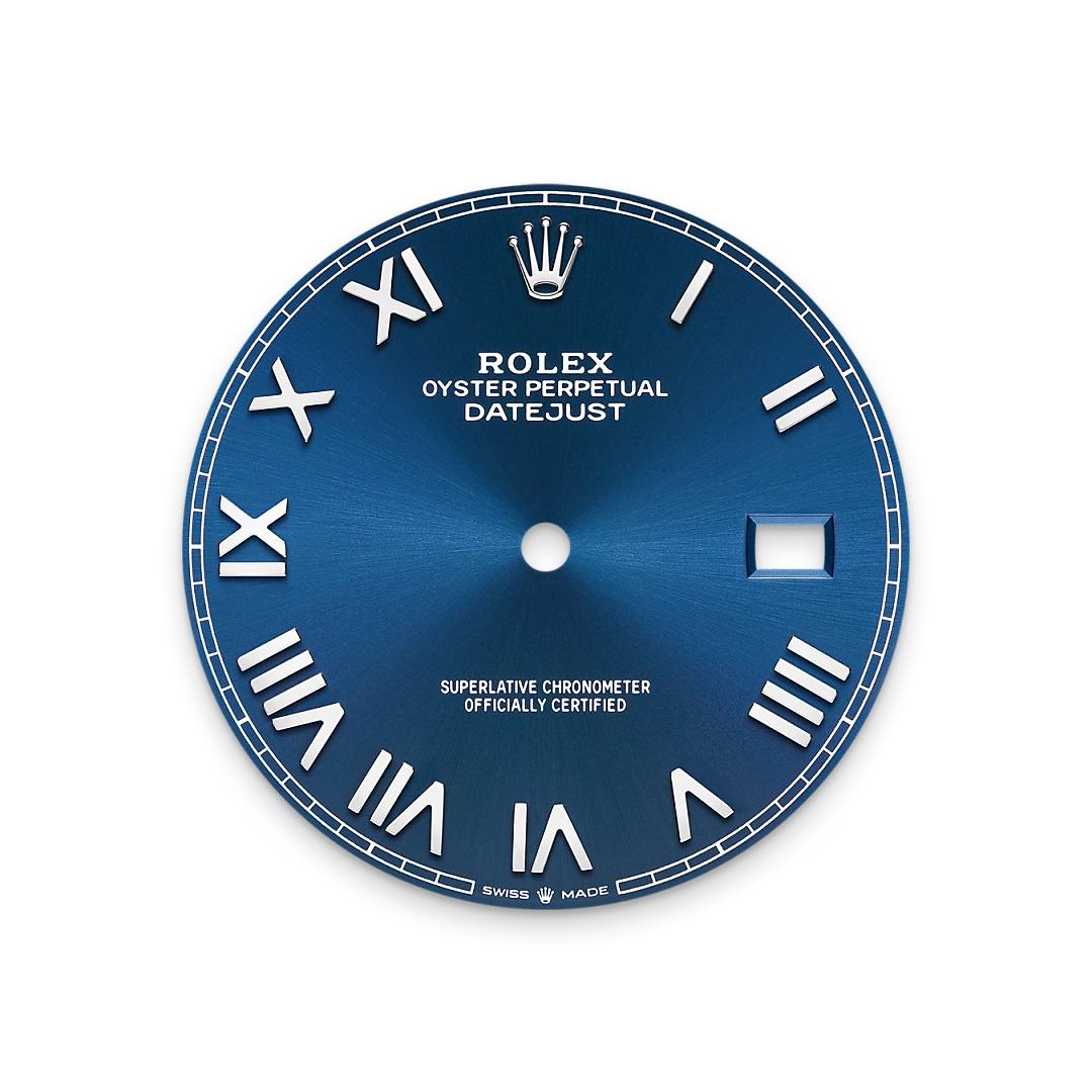 Rolex Datejust 41, Strahlend blaues Zifferblatt