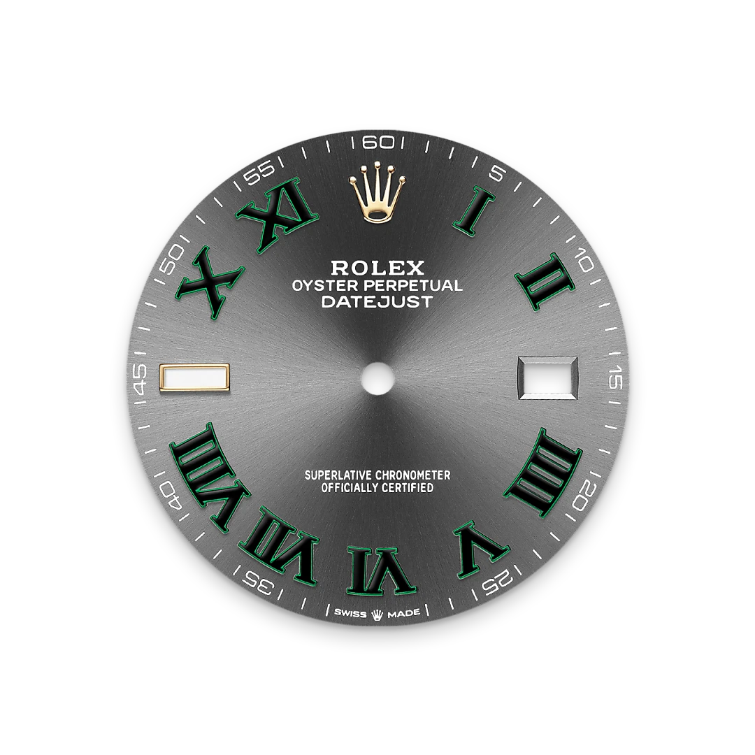 Rolex Datejust 41, Schiefergraues Zifferblatt