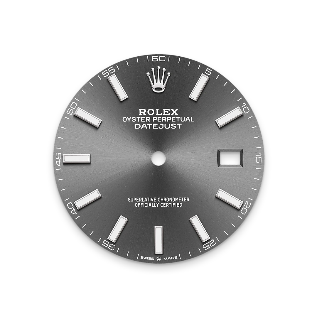Rolex Datejust 41, Schiefergraues Zifferblatt