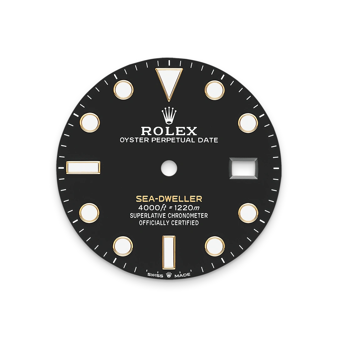Rolex Sea-Dweller, Tiefschwarzes Zifferblatt
