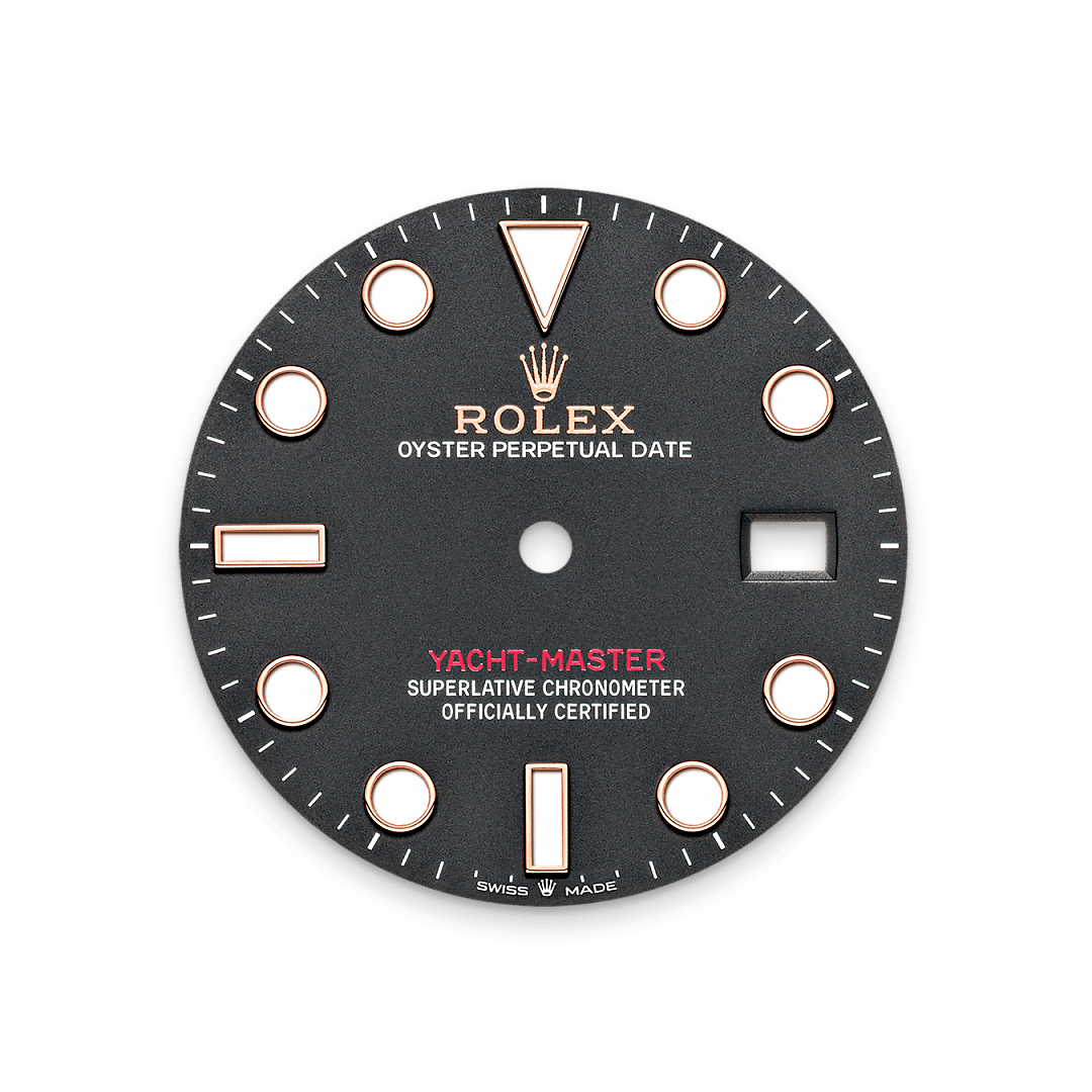 Rolex Yacht-Master 40, Tiefschwarzes Zifferblatt