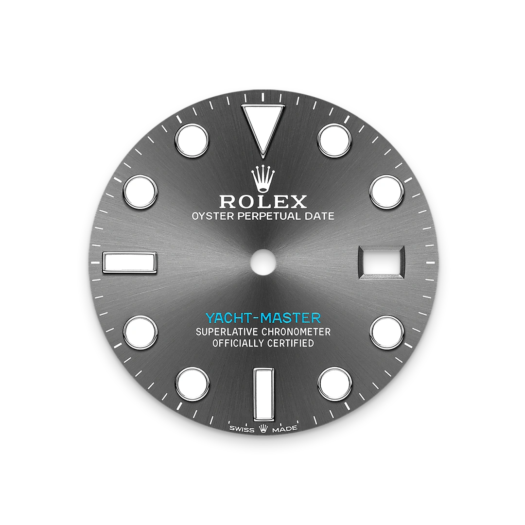 Rolex Yacht-Master 40, Schiefergraues Zifferblatt