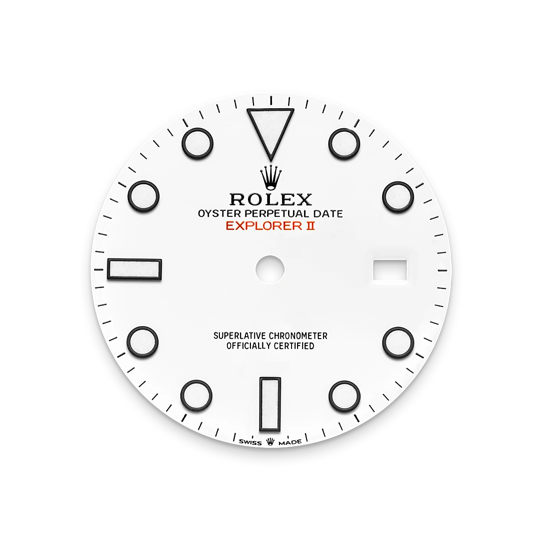 Rolex Explorer II, Weißes Zifferblatt