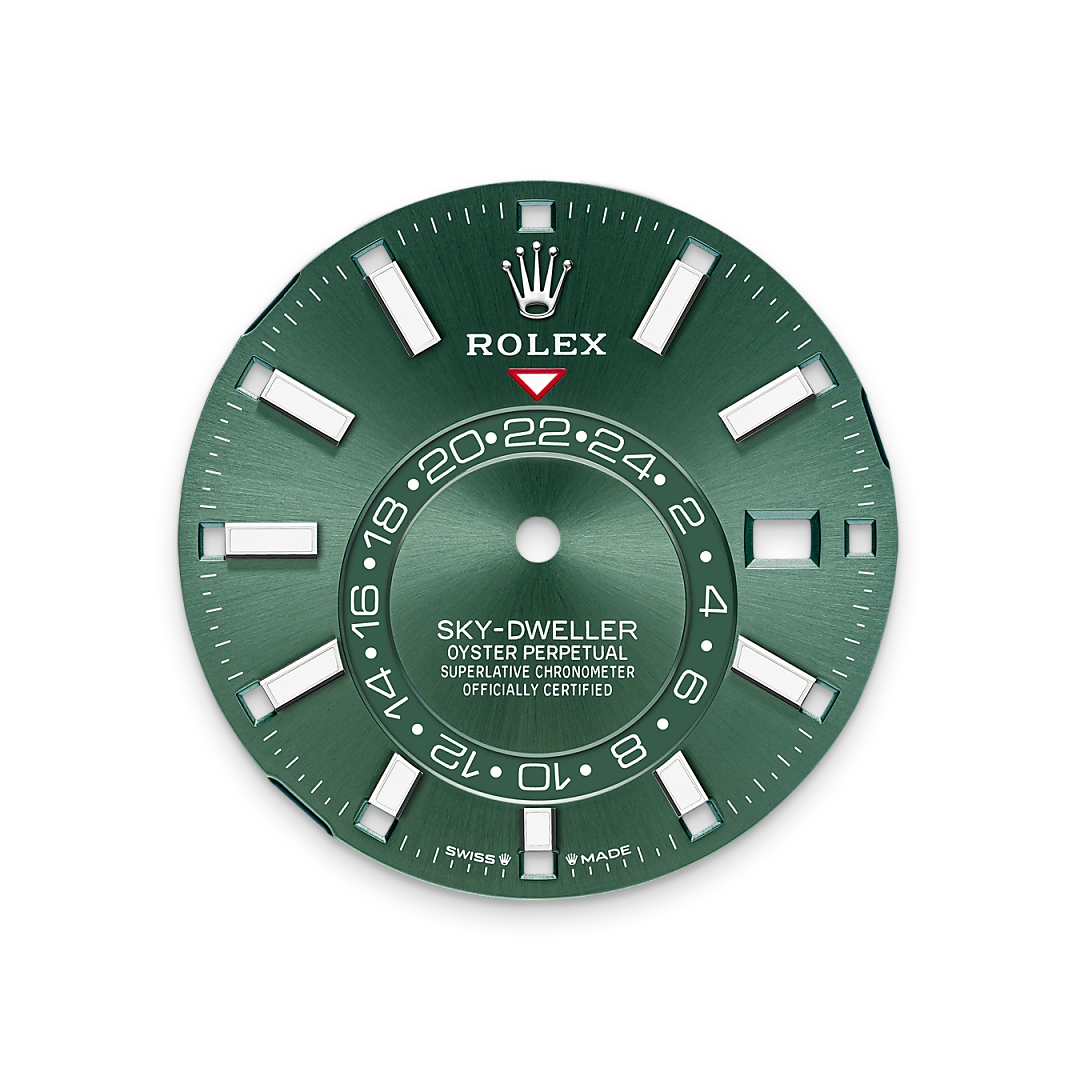 Rolex Sky-Dweller, Mintgrünes Zifferblatt