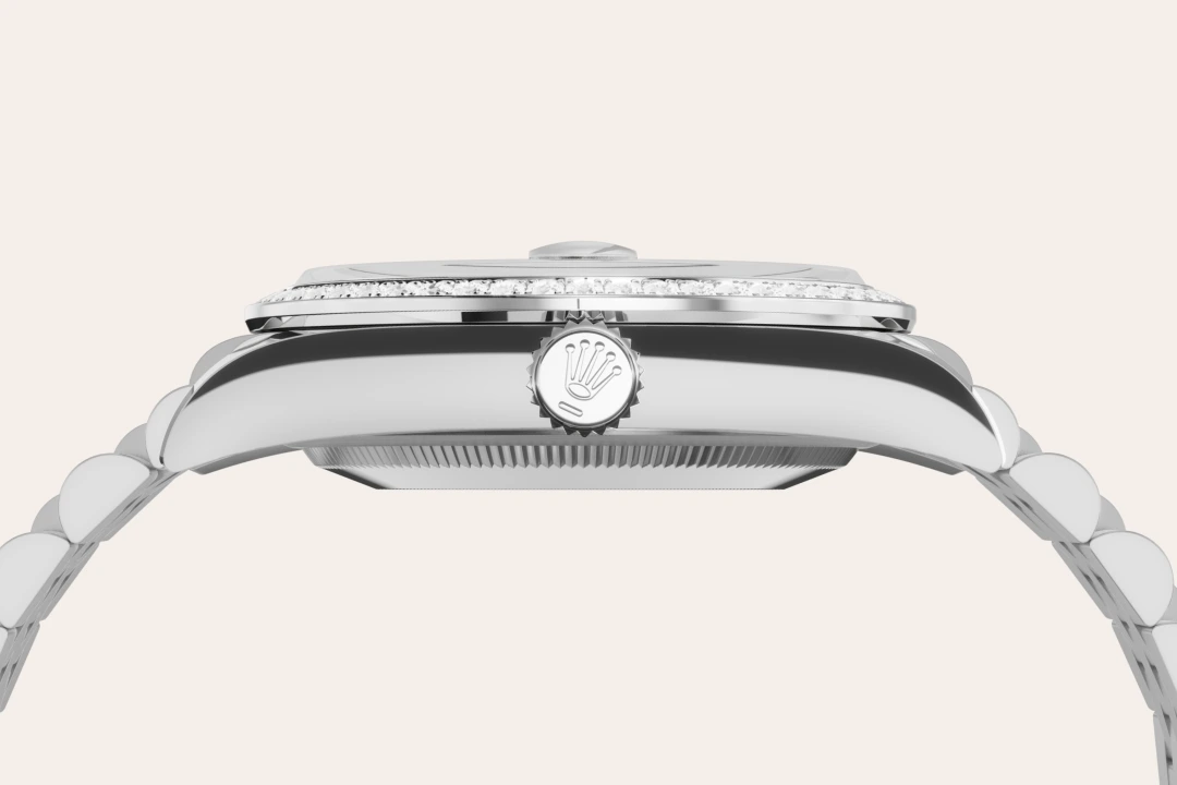 Rolex Datejust 36, Rolesor weiß