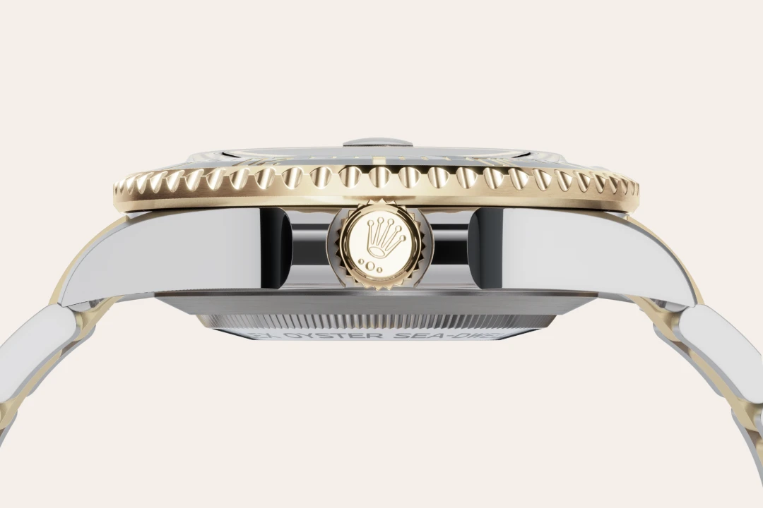 Rolex Sea-Dweller, Rolesor gelb