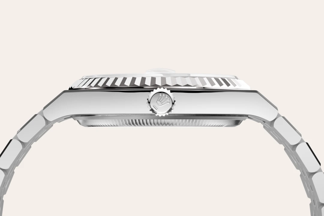 Rolex Land-Dweller 36, Rolesor weiß